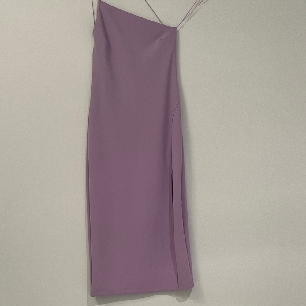 Elegant Purple Women's Dress